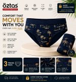 پک ۳ عددی شورت اسلیپ XL برند ازتاش کد 3-1751 - تصویر 2